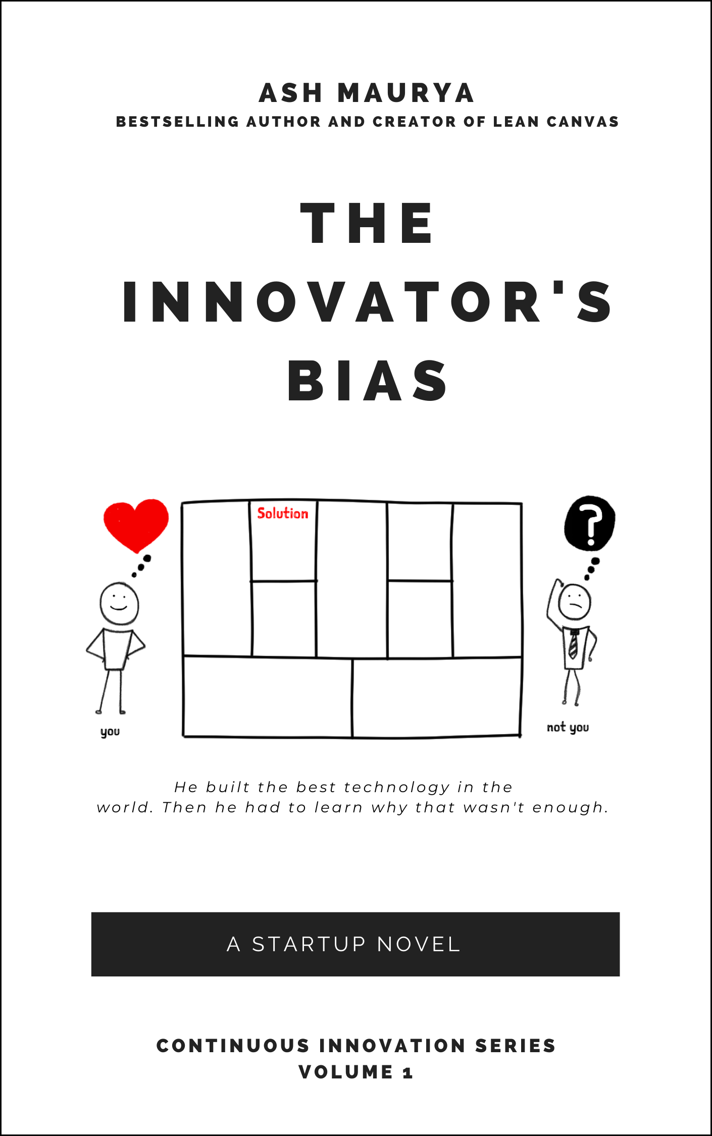 The Innovator's Bias book cover