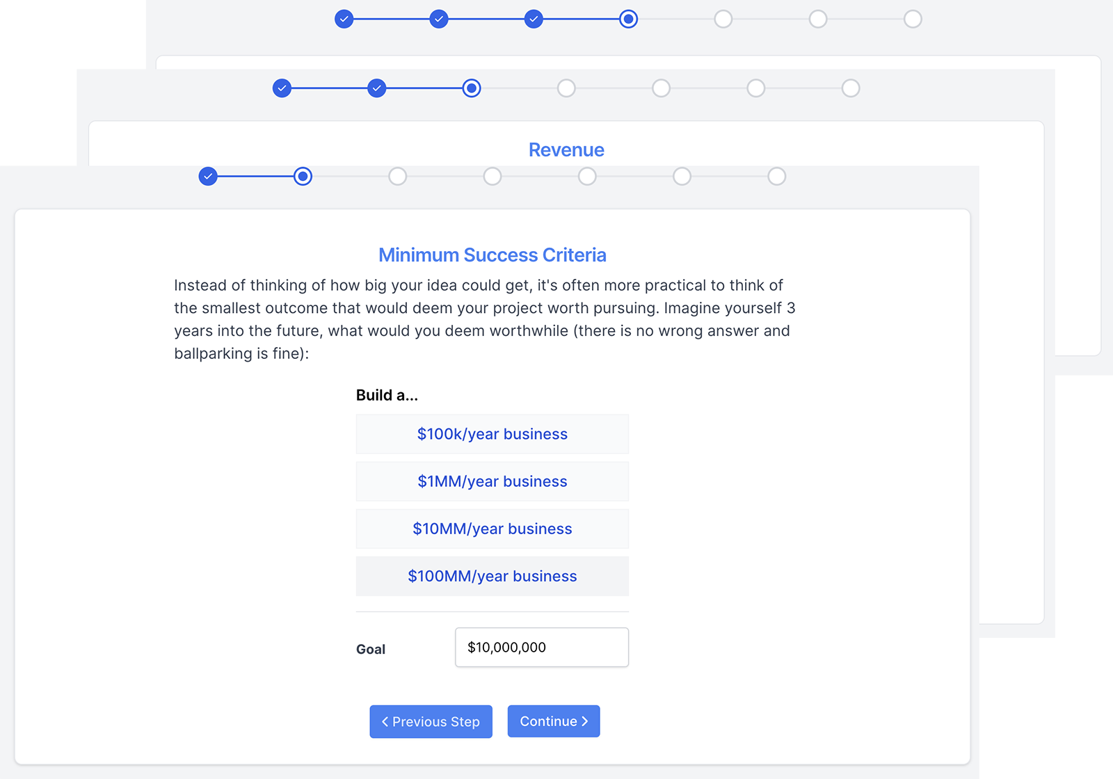 Traction Roadmap inputs